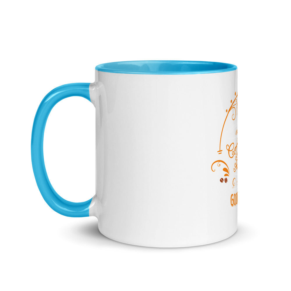 Coffee is Always A Good Idea Mug with Color Inside