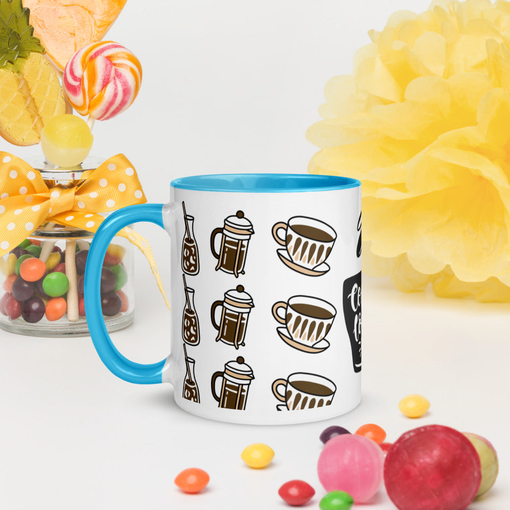 Coffee Lover Mug with Color Inside