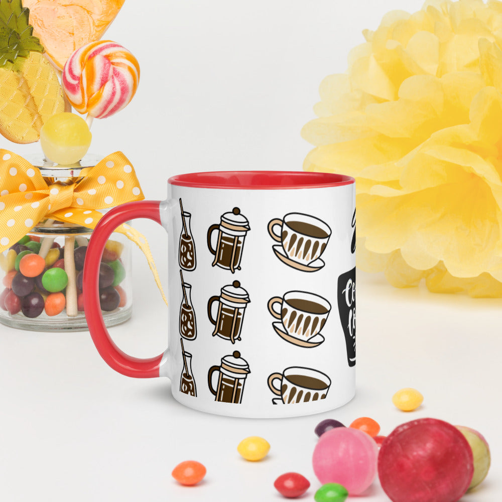 Coffee Lover Mug with Color Inside