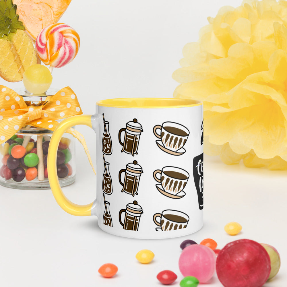 Coffee Lover Mug with Color Inside