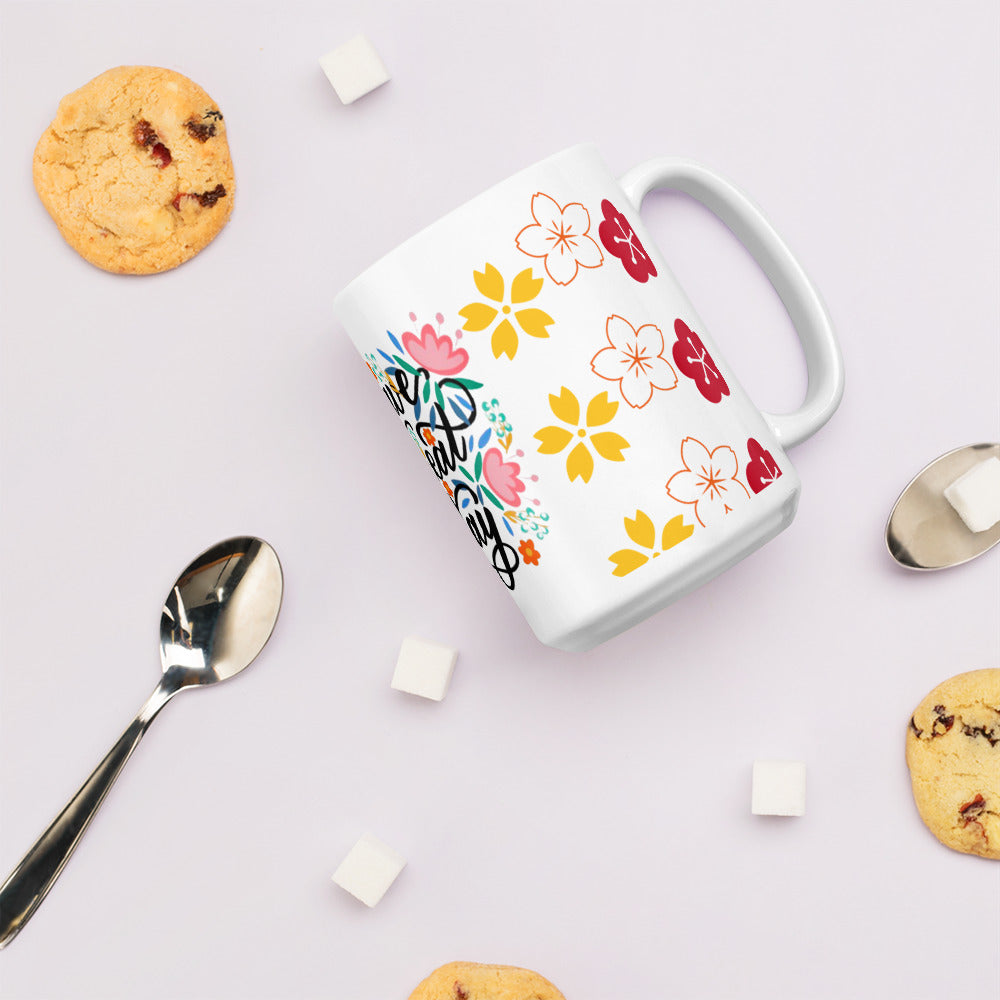Have A Nice Day White glossy mug