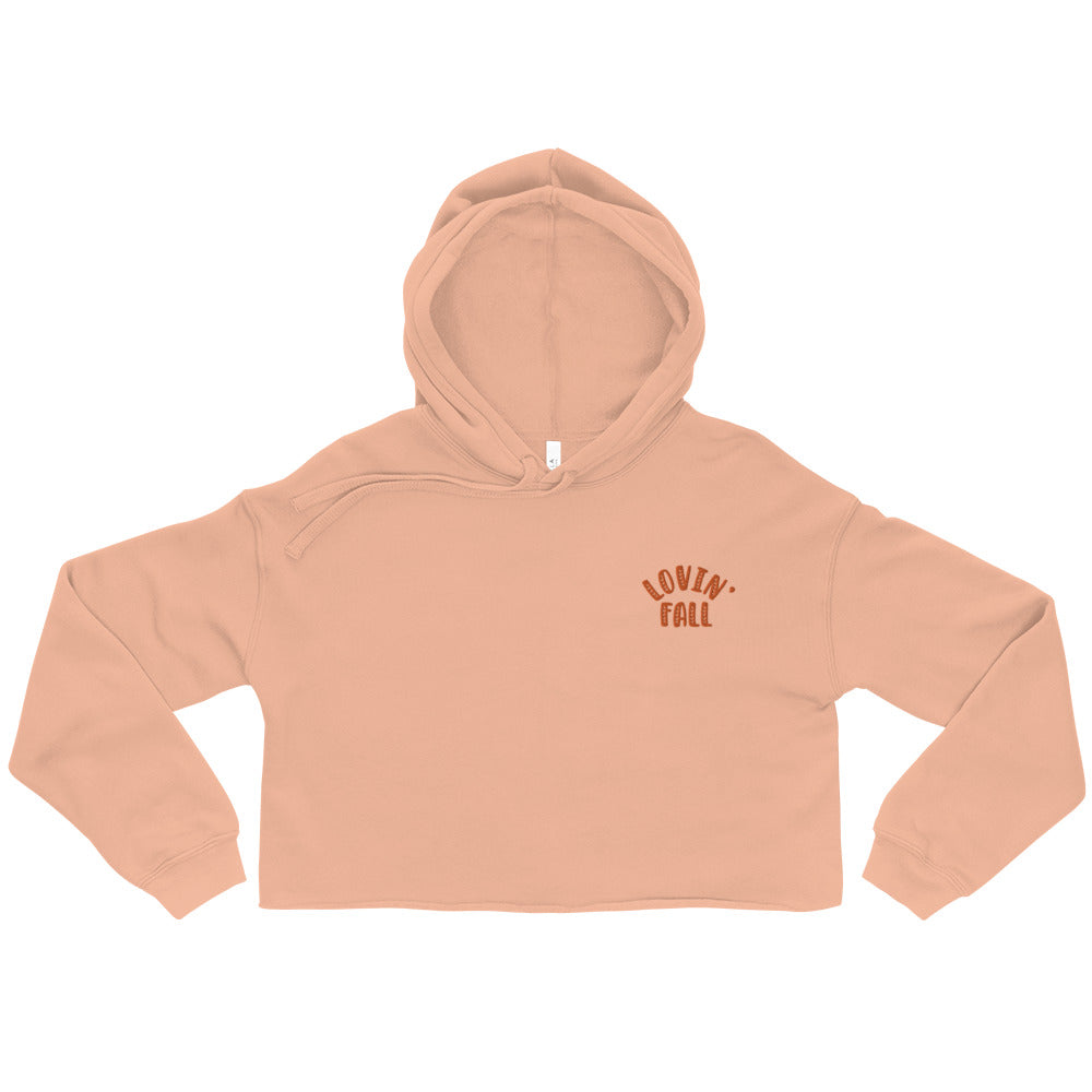 Lovin' Fall Crop Hoodie