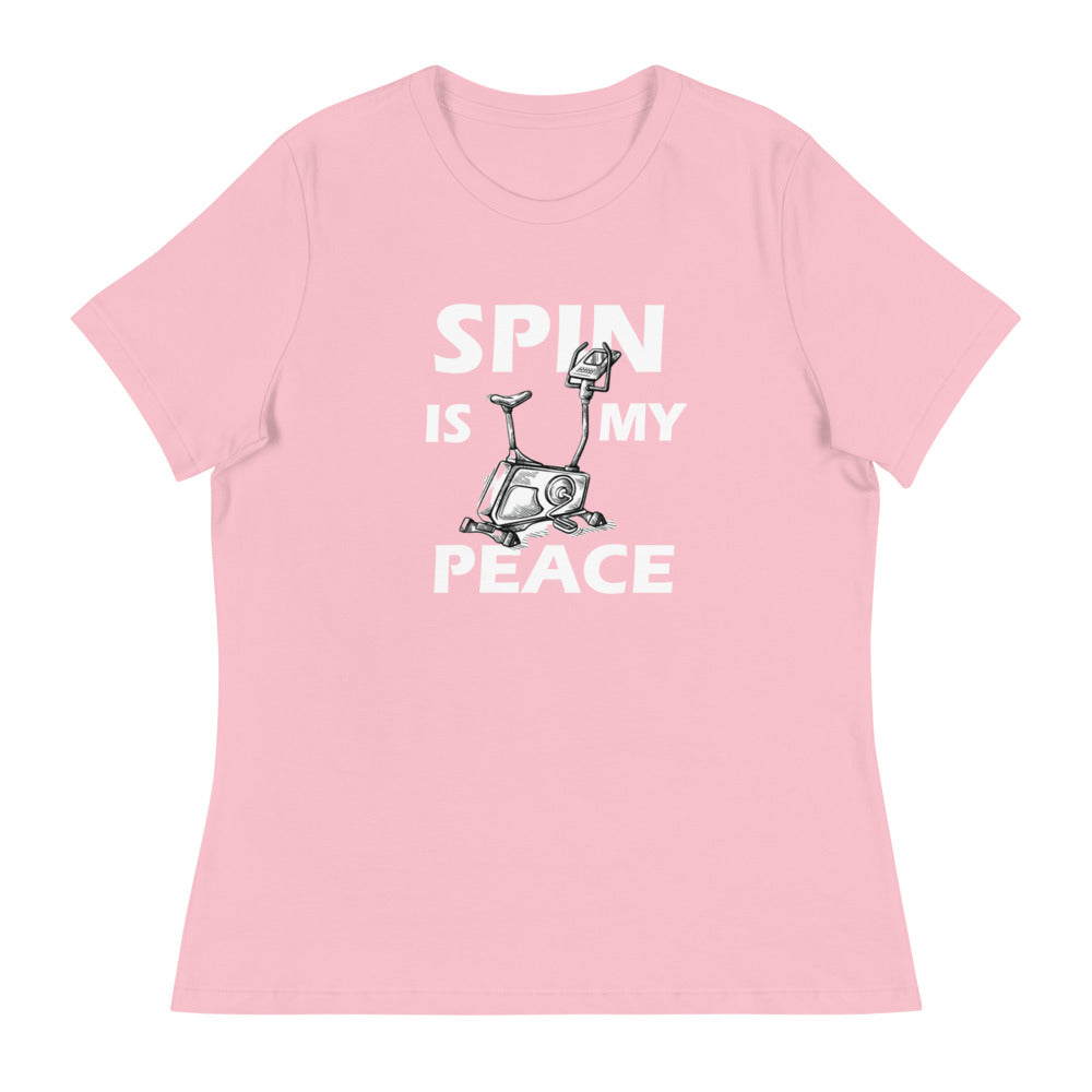 Spin Is My Peace Women's Relaxed T-Shirt