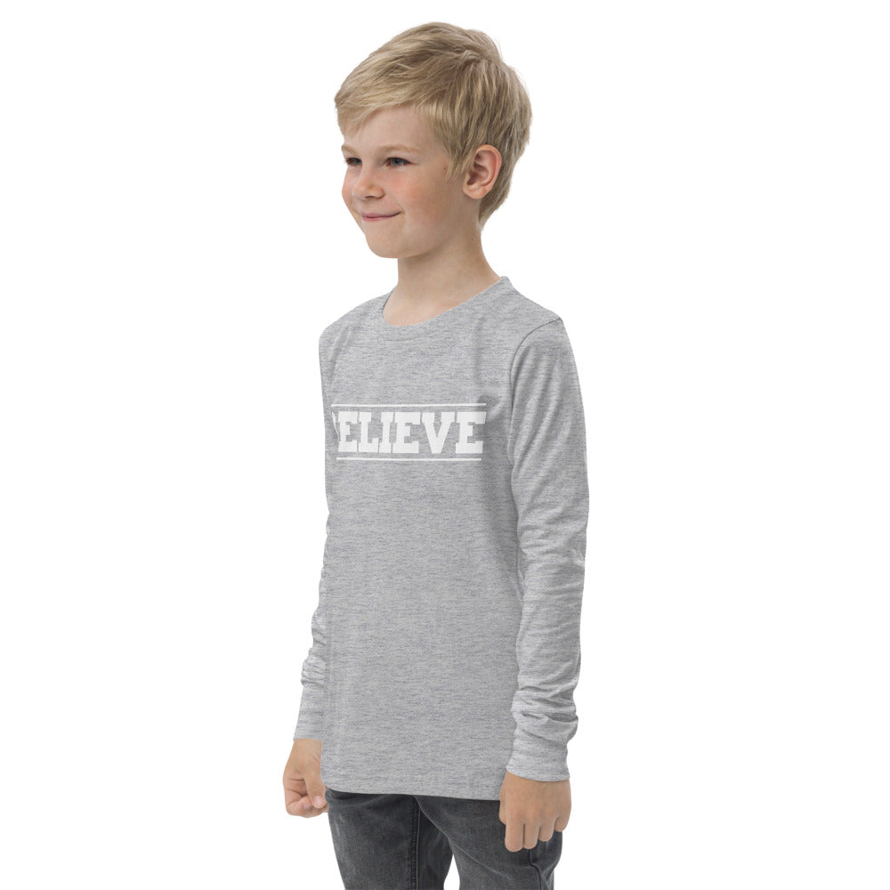 Believe Youth long sleeve tee