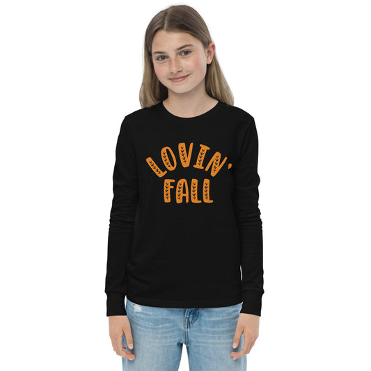 Lovin' Fall Youth long sleeve tee
