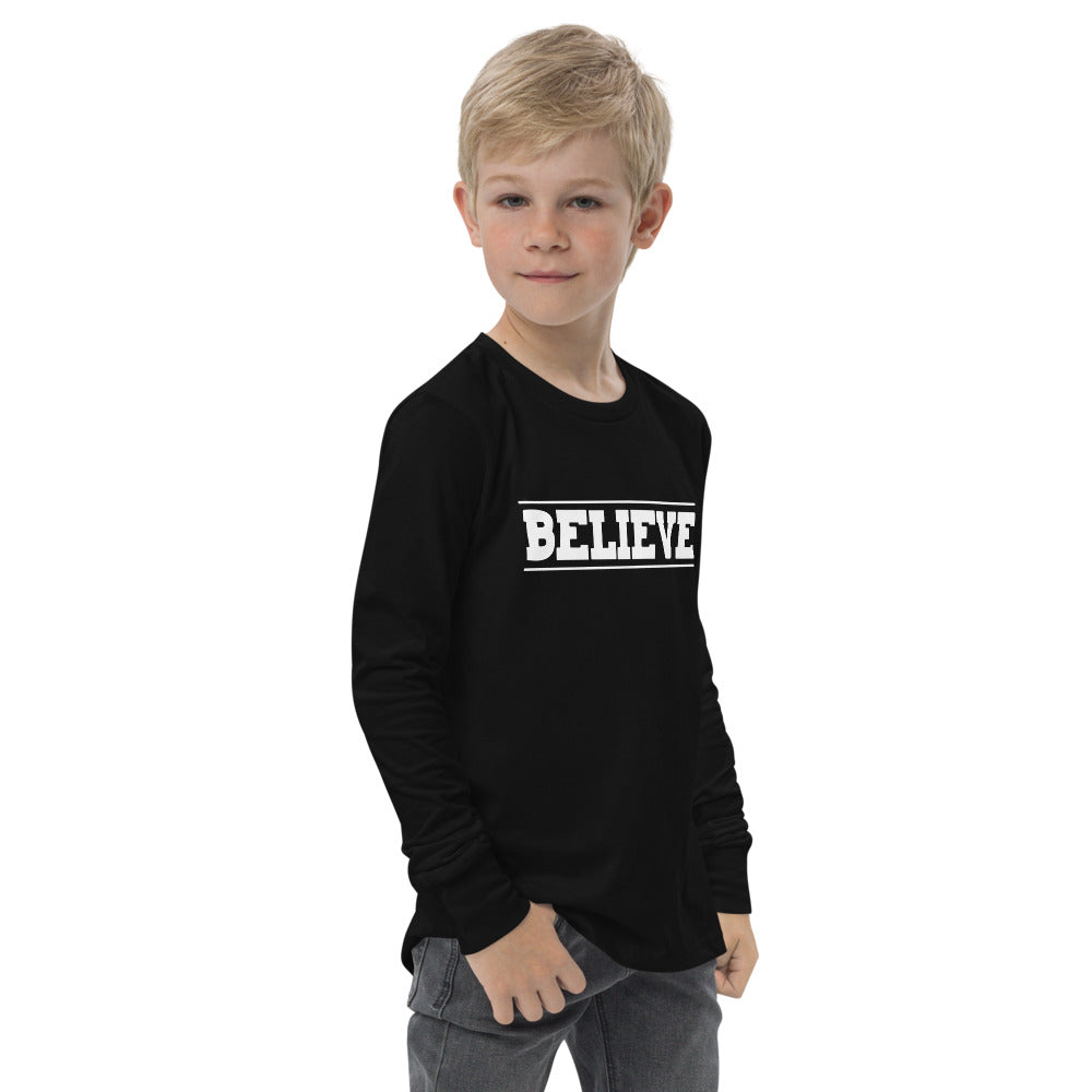 Believe Youth long sleeve tee