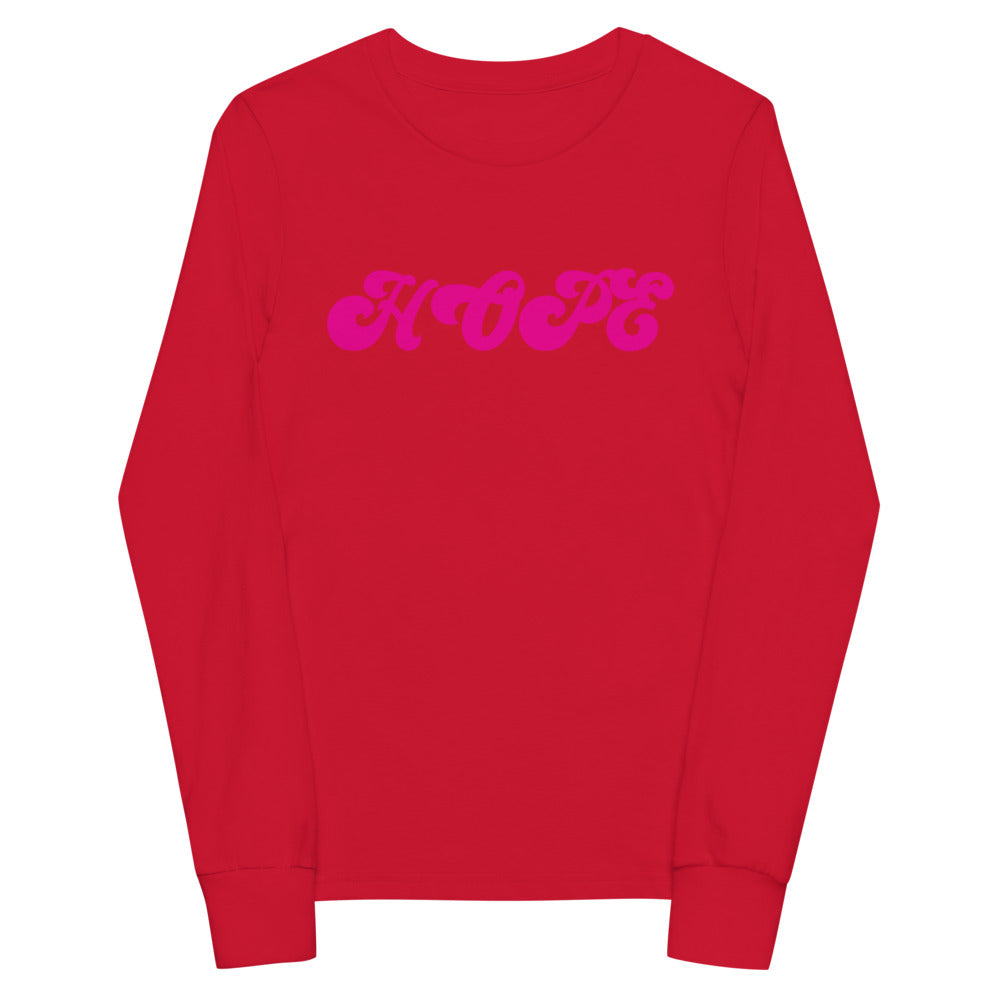 Hope Youth long sleeve tee