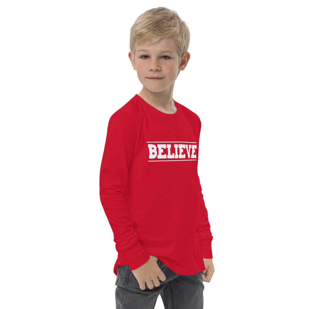 Believe Youth long sleeve tee