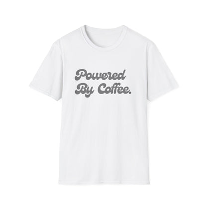 Powered By Coffee Unisex T-Shirt (Grey)