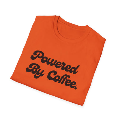 Powered By Coffee Unisex T-Shirt (Black)