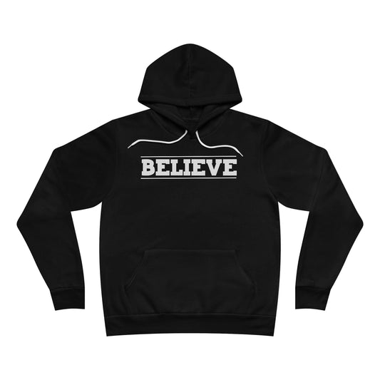 Believe Unisex Sponge Fleece Pullover Hoodie