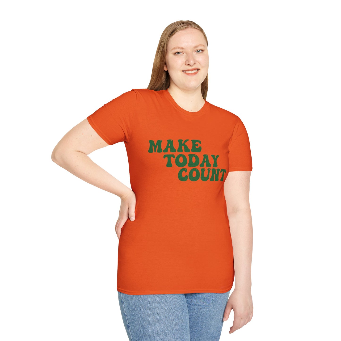 Make Today Count T-Shirt - Green
