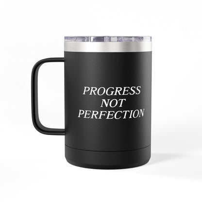 Progress Not Perfection 15oz. Coffee Mug Tumbler