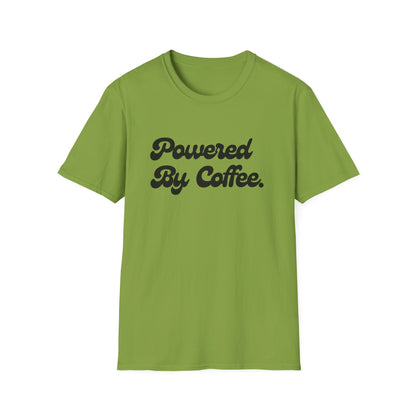 Powered By Coffee Unisex T-Shirt (Black)