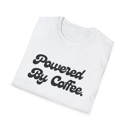 Powered By Coffee Unisex T-Shirt (Black)