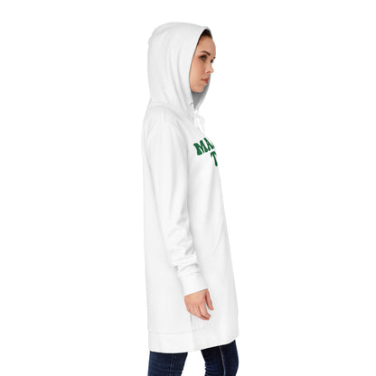 Make Today Count Hoodie dress (Green)