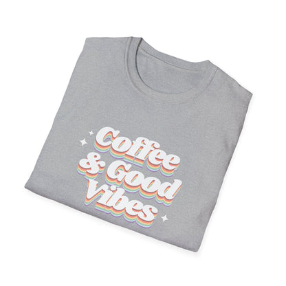 Coffee & Good Vibes Casual Wear Unisex T-Shirt