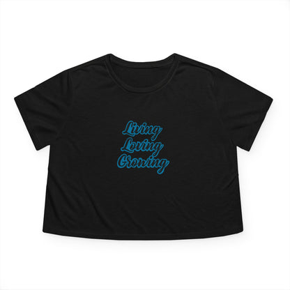 Living, Loving Grwoing Crop Tee