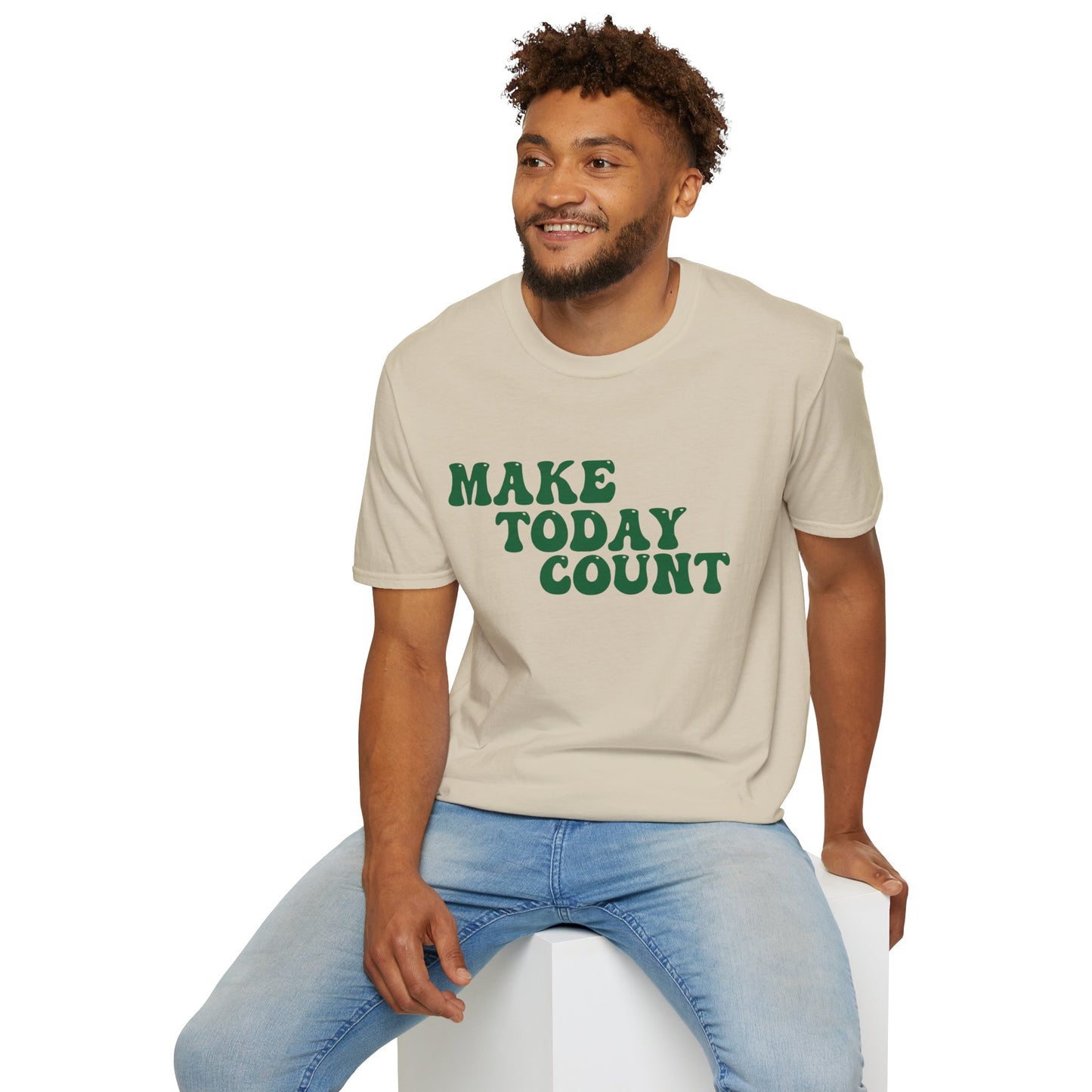 Make Today Count T-Shirt - Green