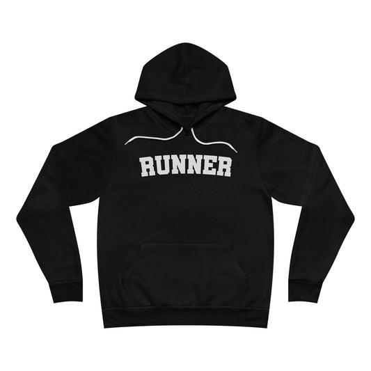 Runner Unisex Sponge Fleece Pullover Hoodie