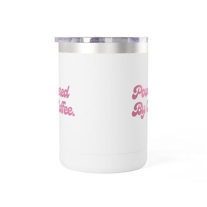 Powered By Coffee 15oz Coffee Mug Tumbler