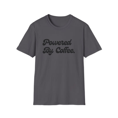 Powered By Coffee Unisex T-Shirt (Black)