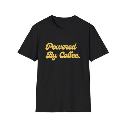 Powered By Coffee Unisex T-Shirt (Yellow)