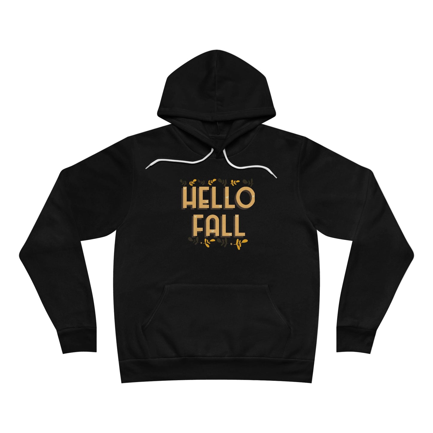 Hello Fall Sponge Fleece Pullover Hoodie