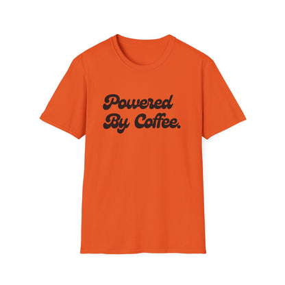 Powered By Coffee Unisex T-Shirt (Black)