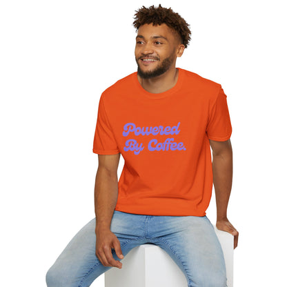 Powered By Coffee Unisex T-Shirt (Purple)