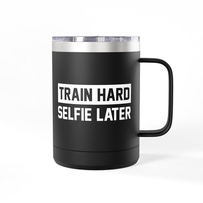 Train Hard Selfie 15oz. Coffee Mug Tumbler
