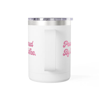 Powered By Coffee 15oz Coffee Mug Tumbler