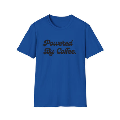 Powered By Coffee Unisex T-Shirt (Black)