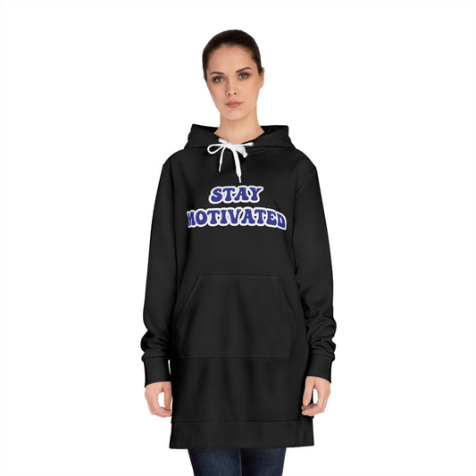Stay Motivated Hoodie Dress