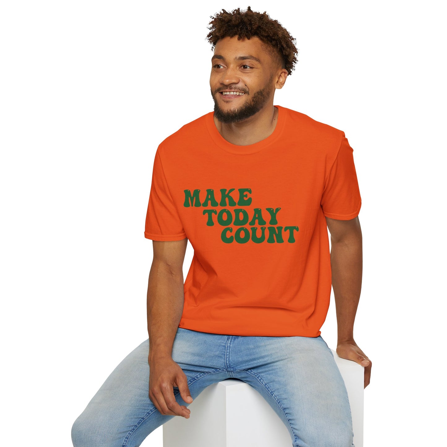 Make Today Count T-Shirt - Green