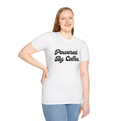 Powered By Coffee Unisex T-Shirt (Black)