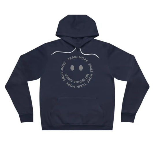 Train More Smile More Unisex Sponge Fleece Pullover Hoodie