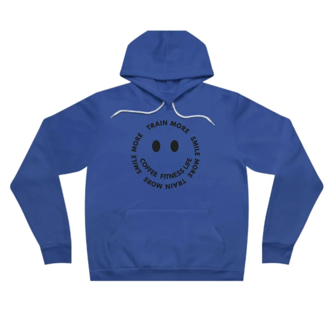 Train More Smile More Unisex Sponge Fleece Pullover Hoodie