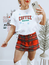 Festive Coffee Weather - Unisex Heavyweight T-shirt