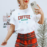 Festive Coffee Weather - Unisex Heavyweight T-shirt