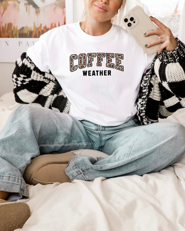 Coffee Weather - Unisex Heavyweight T-shirt