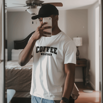 Coffee Weather - Unisex Heavyweight T-shirt for you