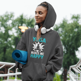 Yoga Makes Me Happy Women's Hoodie