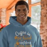 Coffee In One Hand Men's Hoodie