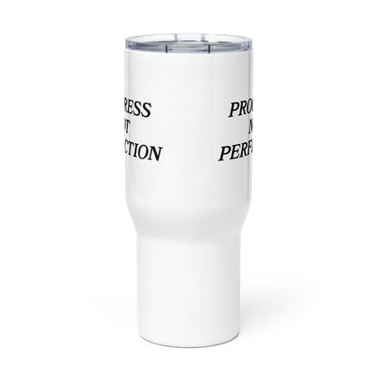 Progress Not Perfection Travel Mug With Handle