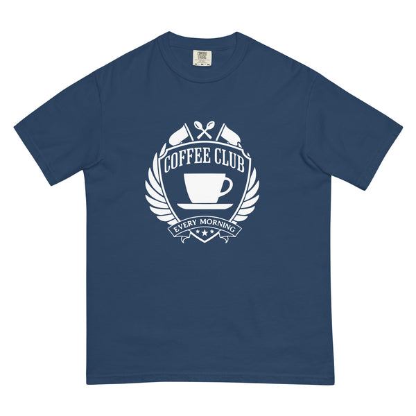 Coffee Club Unisex Heavyweight t-shirt