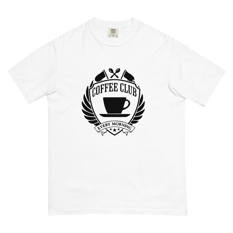 Coffee Club Unisex Heavyweight t-shirt