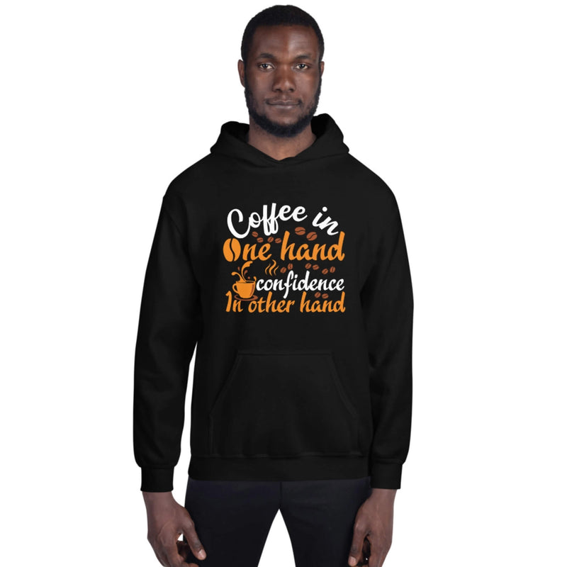 Coffee In One Hand Men's Hoodie