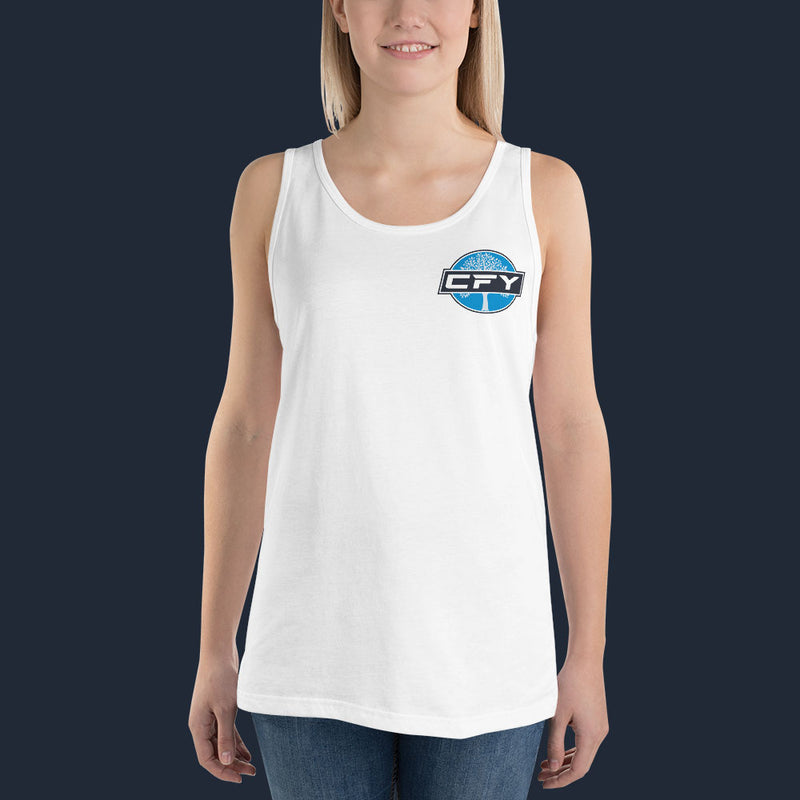CFY-Small-Logo-Womens-Tank-Top-White
