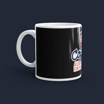 Coffee a Liquid Hug for you Brain Coffee Mug Cute